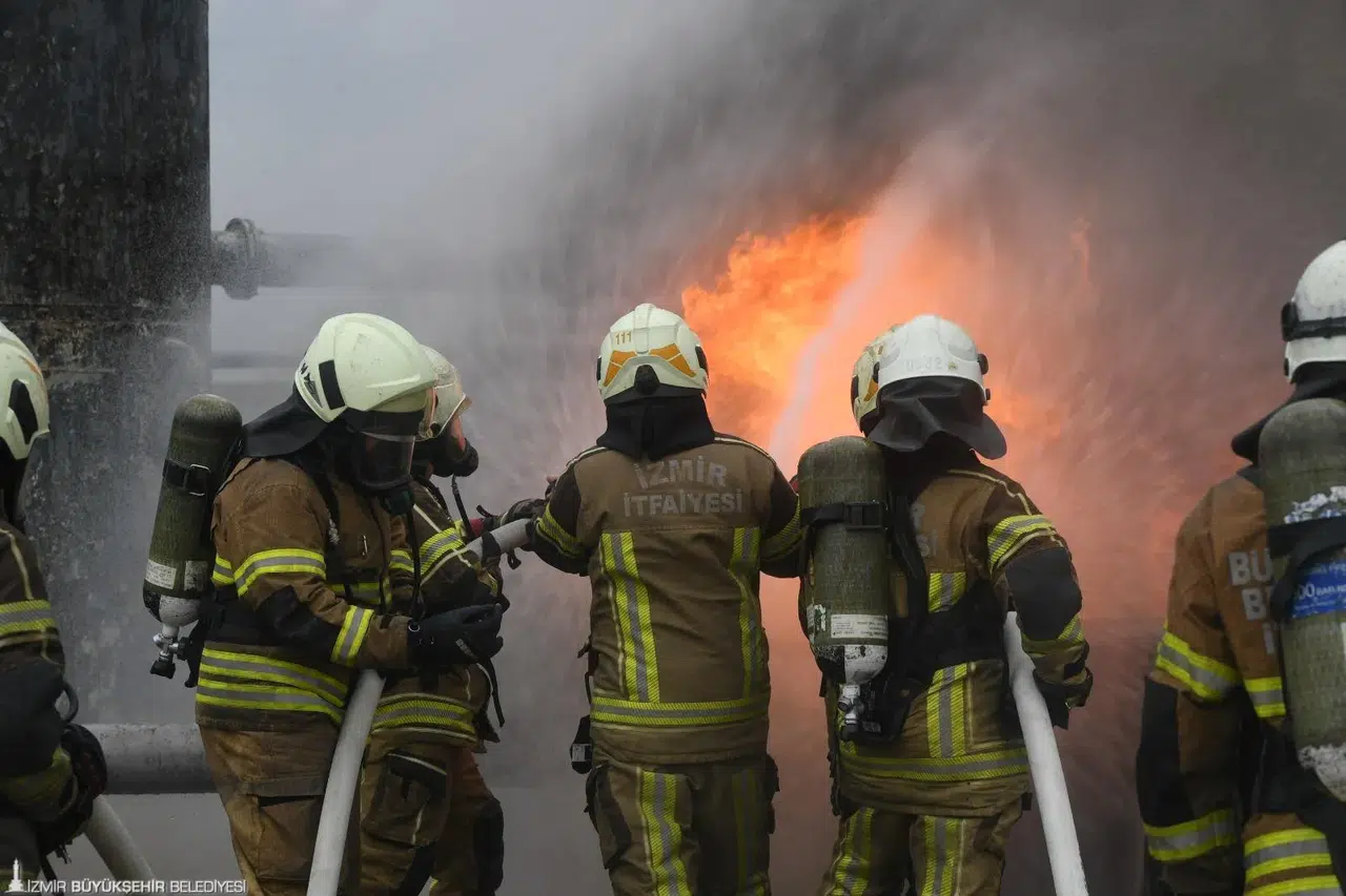 İzmir İtfaiyesi’nde "özel kuvvet” eğitimi