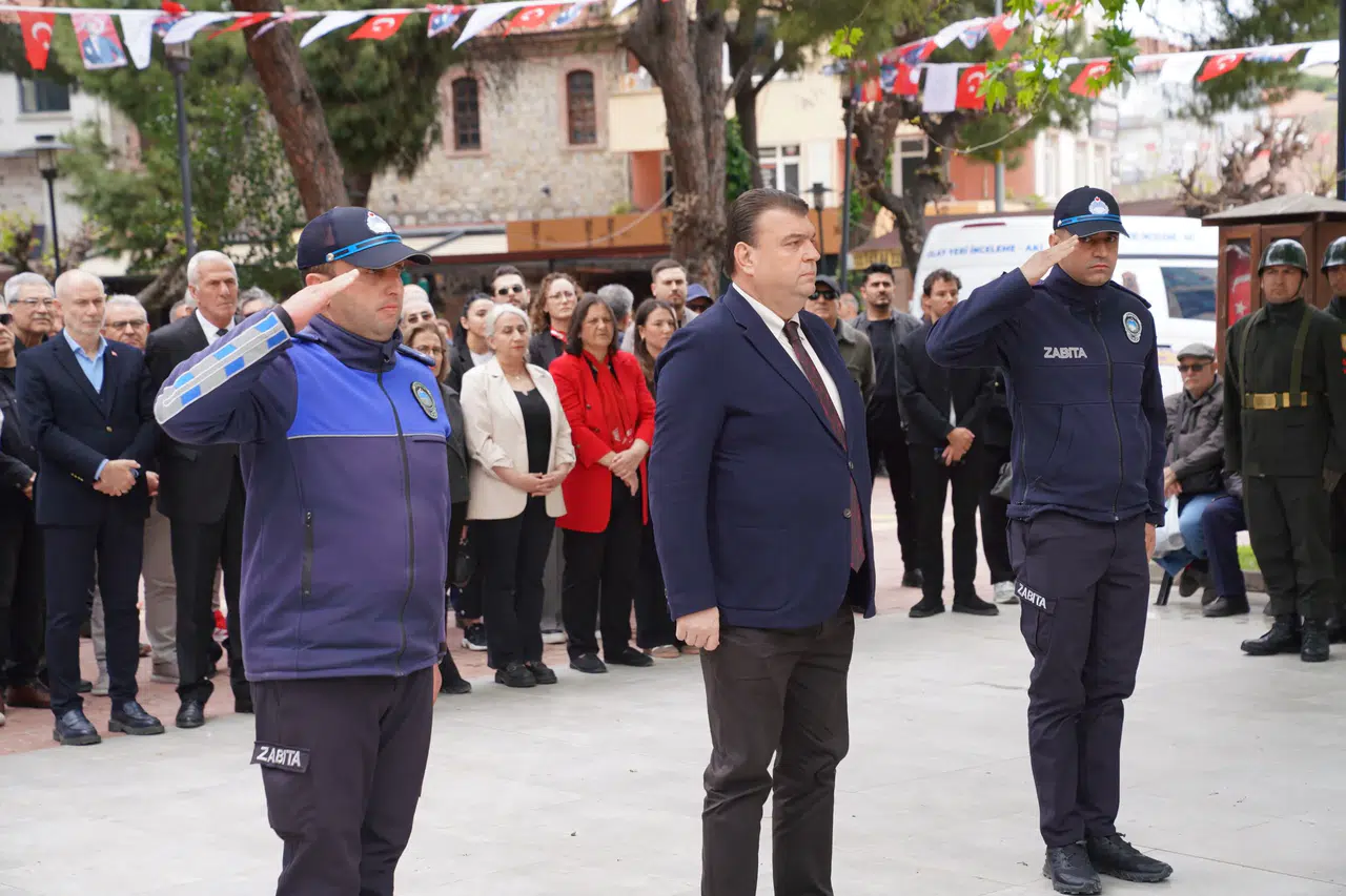 Atatürk'ün Seferihisar'a Gelişinin 92. yılı törenle kutlandı