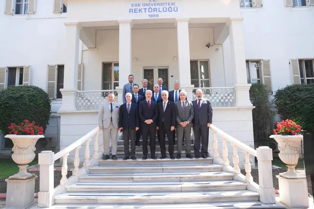 YÖK Başkanı Prof. Dr. Erol Özvar Ege Üniversitesini ziyaret etti