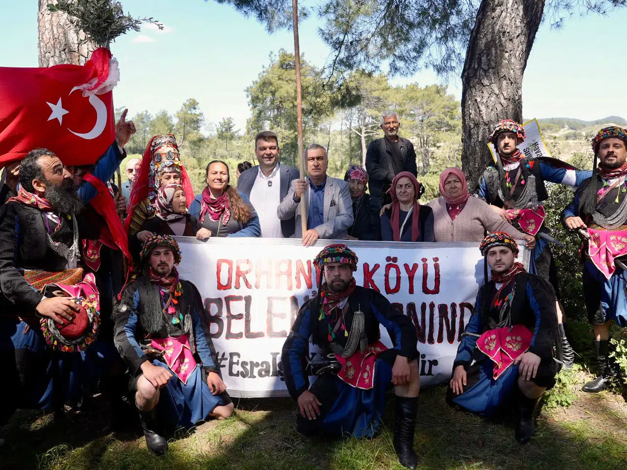 Başkan Yetişkin Akbelen’de: “Toprağımızı savunmaya devam edeceğiz”