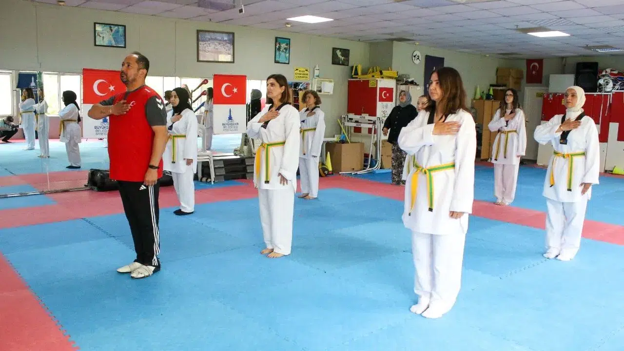 Büyükşehir’in tekvando kursuna kadınlardan yoğun ilgi