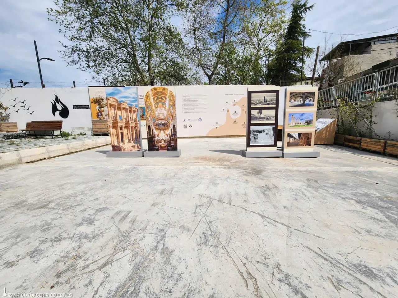 Aziz Polikarp Anı Alanı Kadifekale’de açıldı