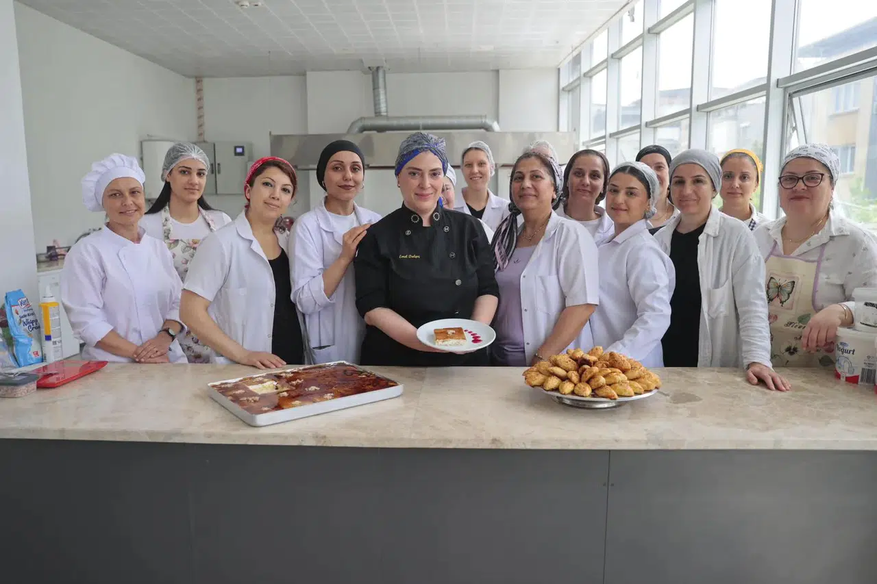 Konaklı kadınlar Temel Pastacılık Eğitimi ile iş sahibi olacaklar
