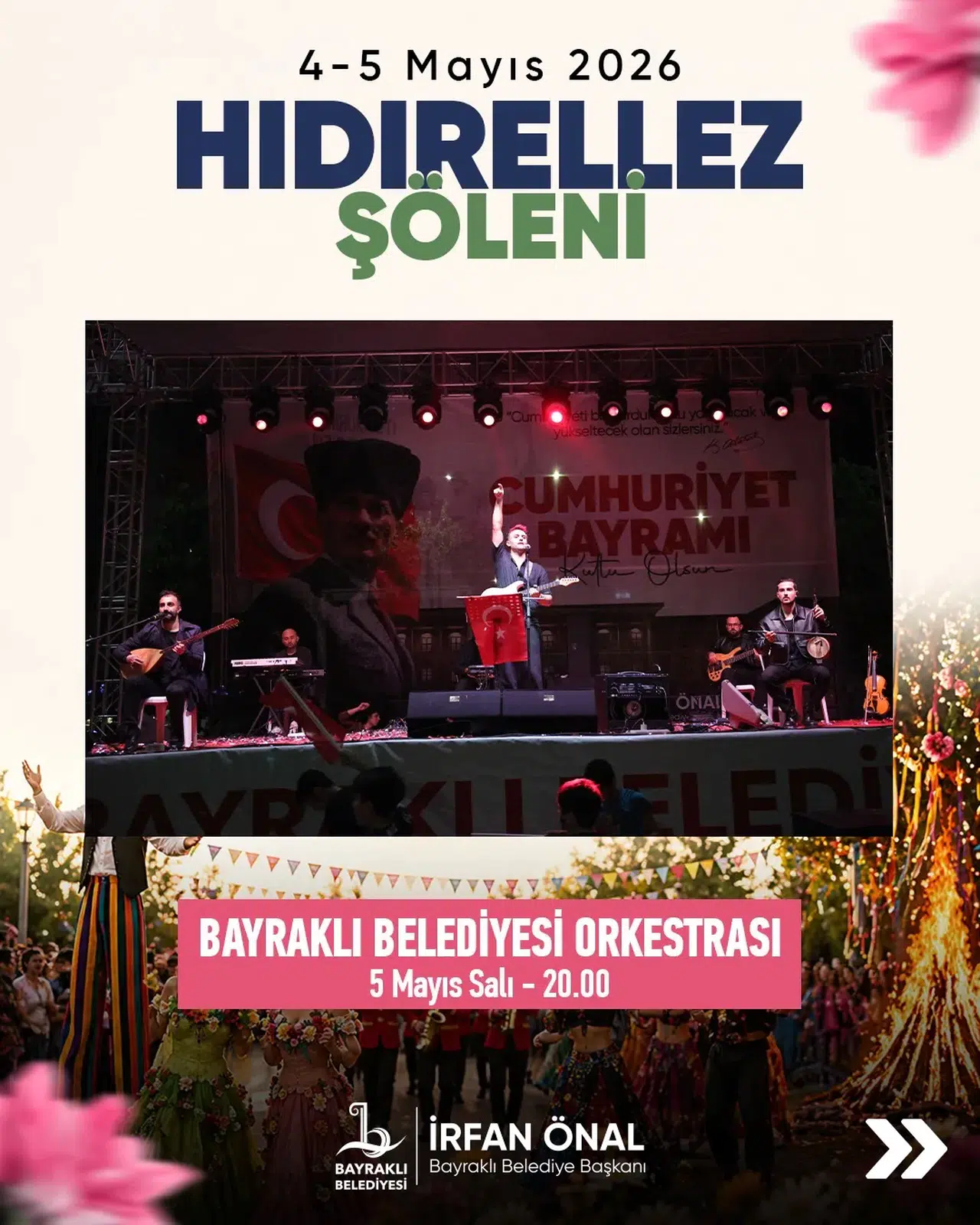 Bayraklı’da Hıdırellez Coşkusu