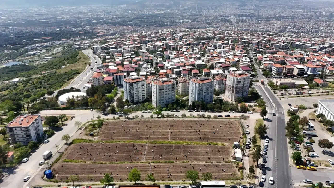 Avrupa’dan Bornova’ya kent bostanı incelemesi