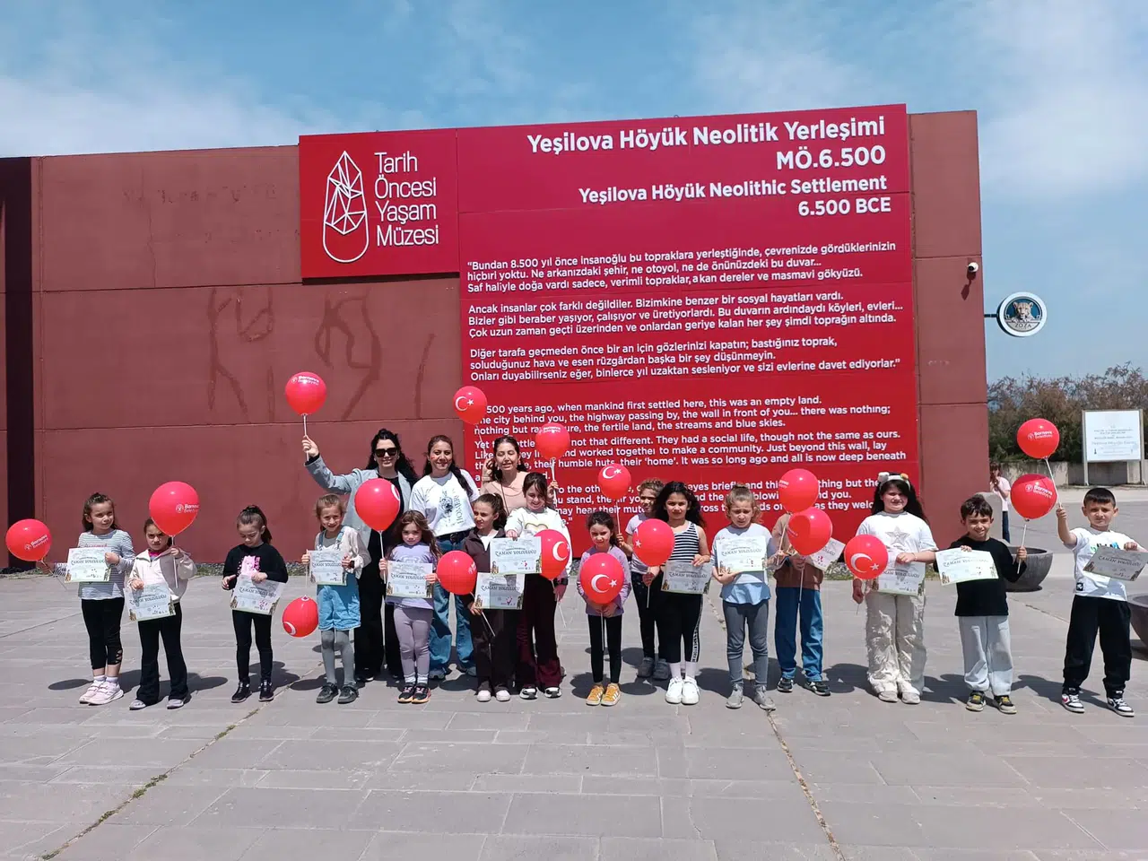 Bornova’da Minikler Taş Devri’ne yolculuk yaptı