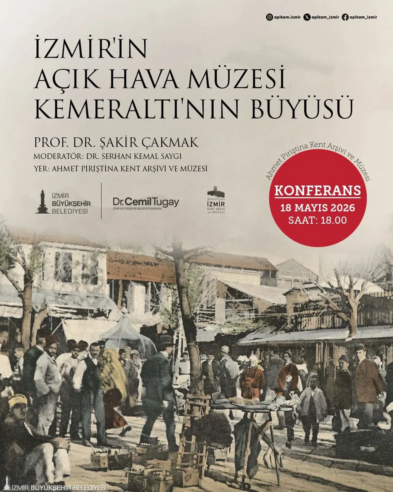 “Kemeraltı’nın büyüsü” konuşulacak