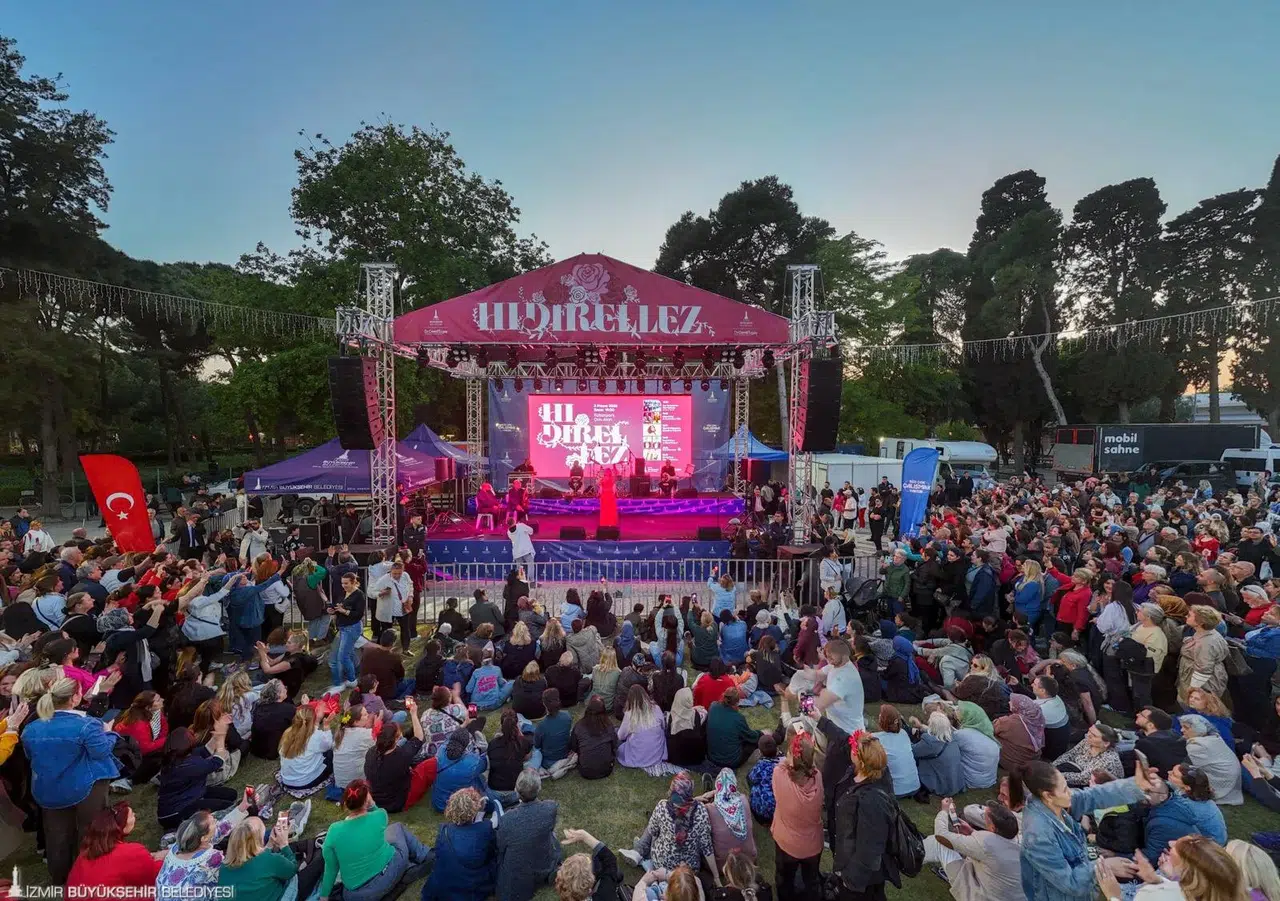 Kültürpark'ta Hıdırellez coşkusu