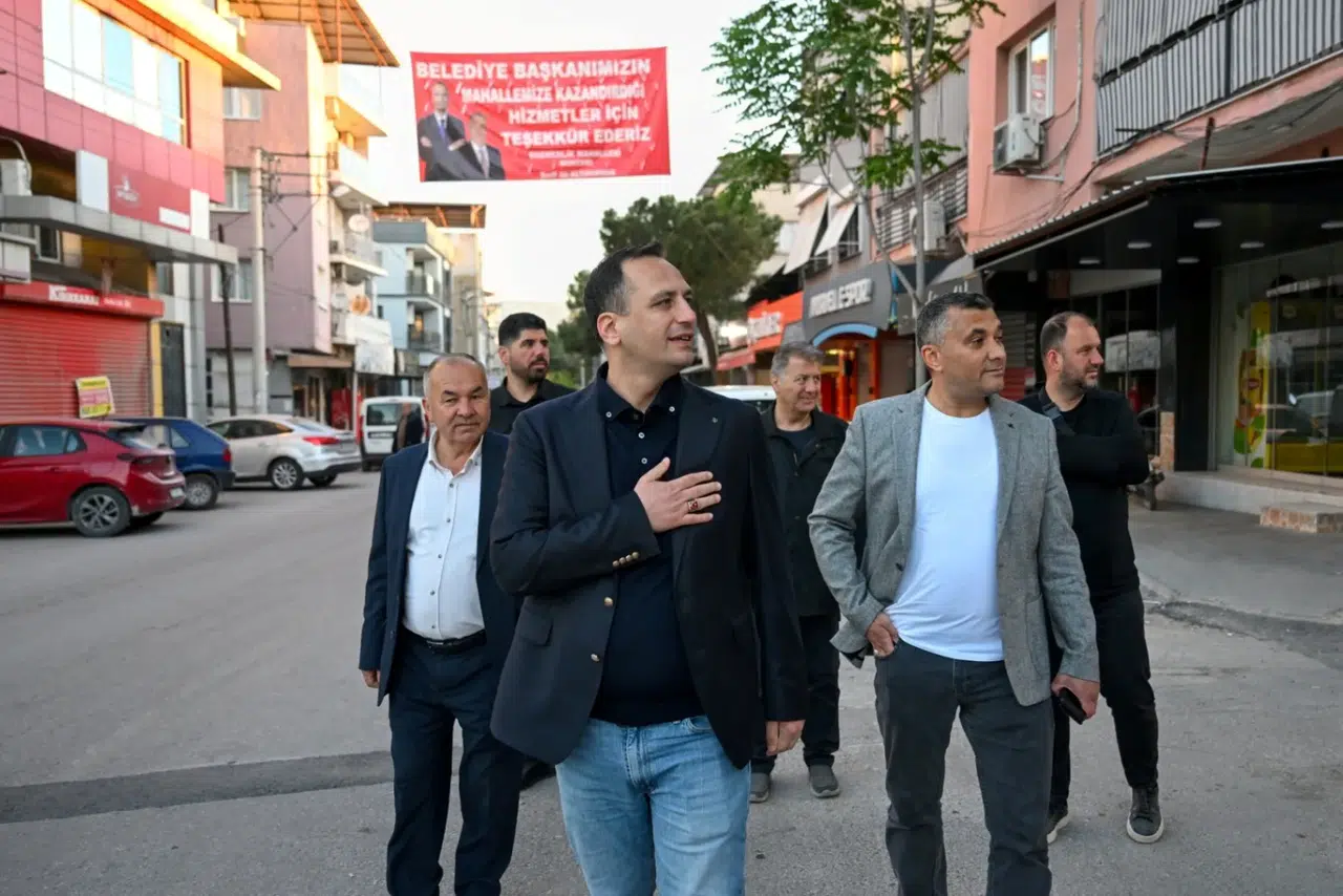 Başkan Eşki sabah mesaisine Egemenlik Mahallesi’nde başladı