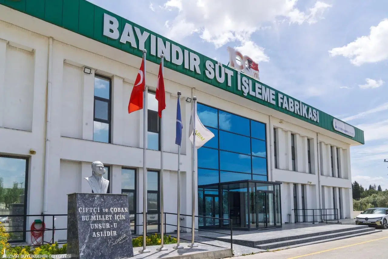 ​Bayındır Süt İşleme Tesisi’nde çarklar dönüyor