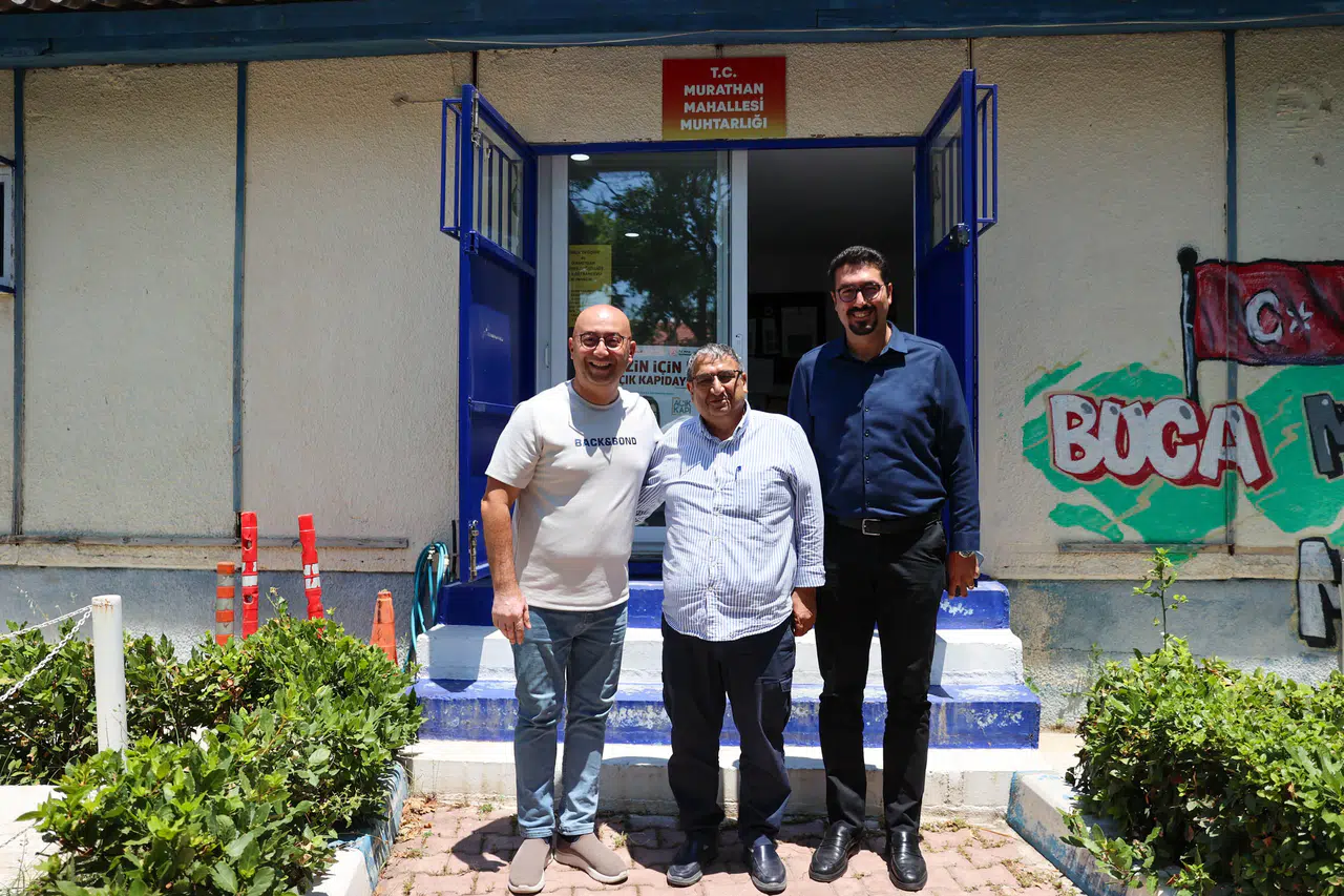 Buca’da Başkan Vekili Benzer sahaya indi