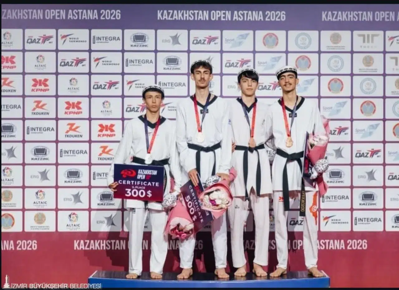 Kaan’dan altın, Zehra’dan bronz
