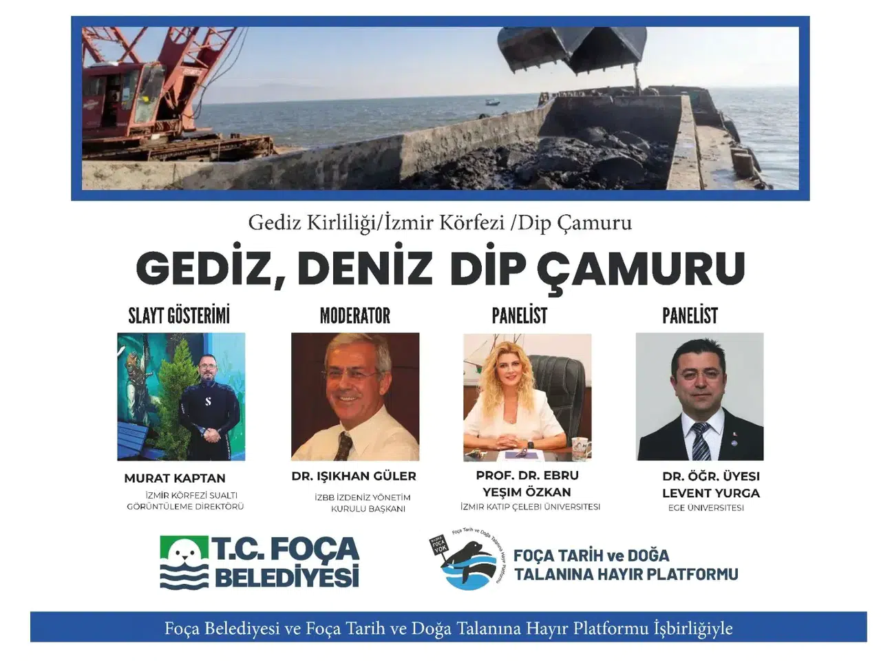 İzmir Körfezi'nin kaderi Foça'da masaya yatırılıyor: Bilim ve doğa buluşması
