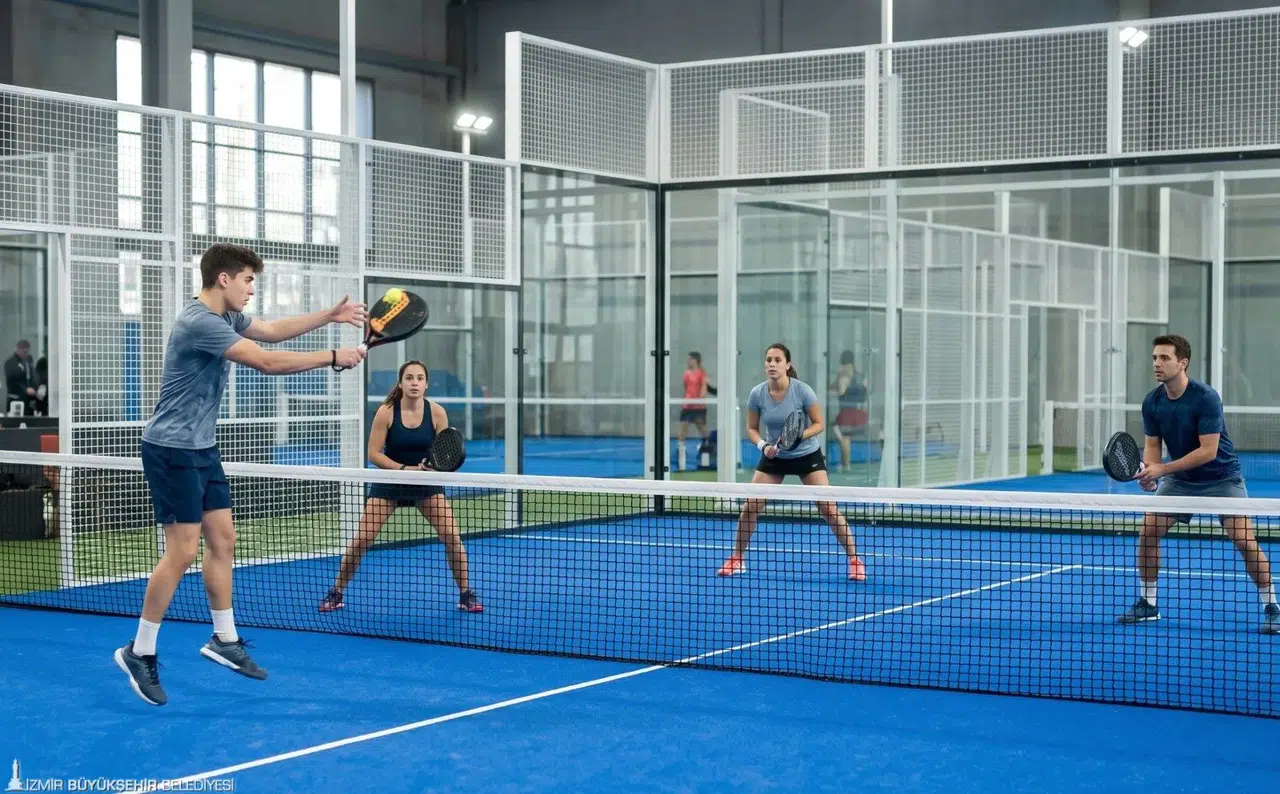 Bostanlı Sahili’ne yeni padel kortları geliyor