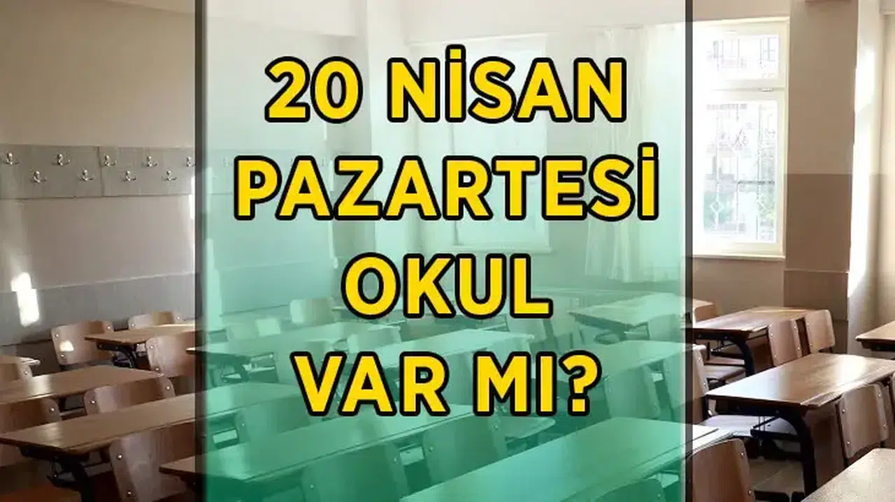 Okullarda yas havası: 20 Nisan Pazartesi günü eğitim devam edecek mi?