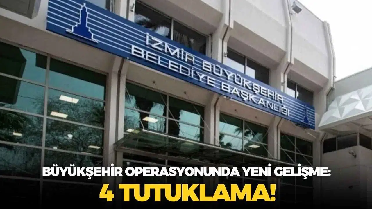 Egeşehir A.Ş. operasyonunda düğmeye basıldı: Dört yönetici ve iş insanı tutuklandı
