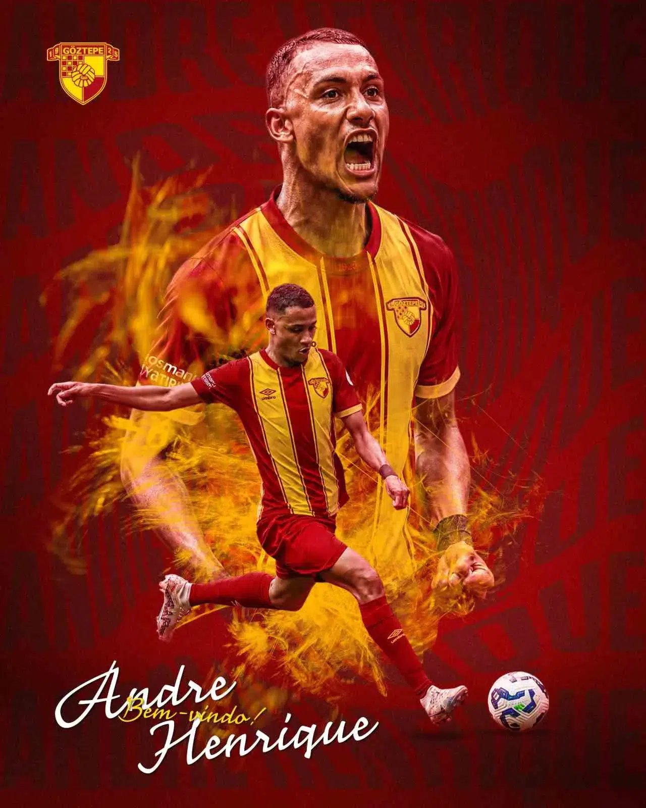 Göztepe’nin yeni gol silahı Andre Henrique İzmir’e iddialı geldi