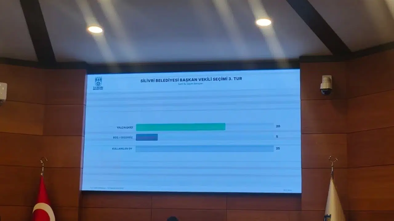 Silivri’de kritik oylama: Belediye başkanvekilliği koltuğuna yeni isim