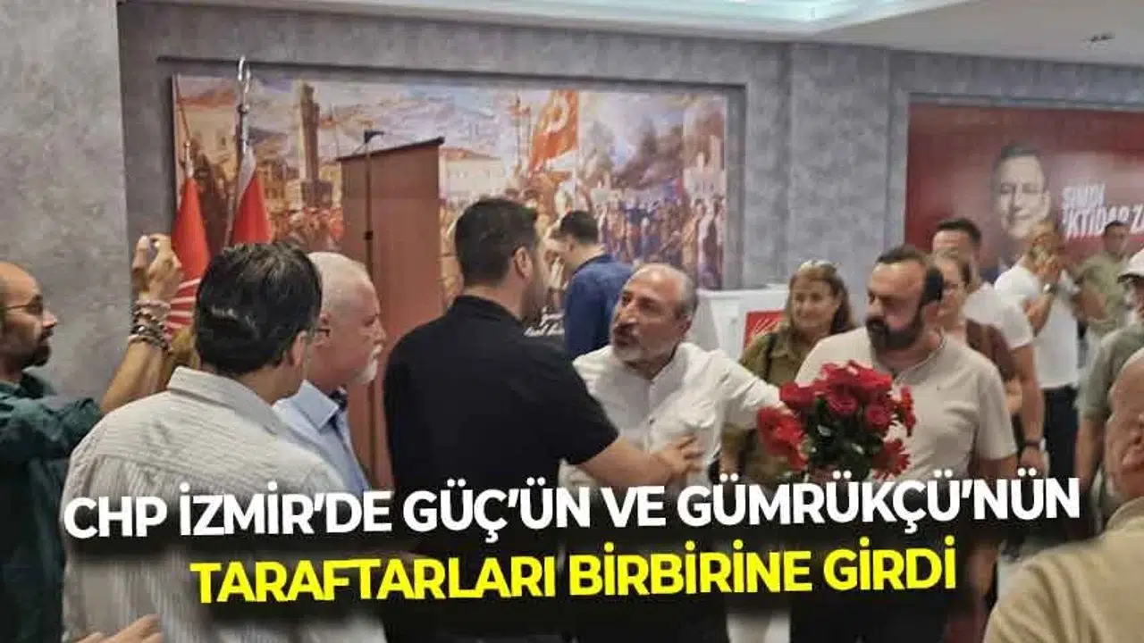CHP İzmir İl Binasında Çiçek Krizi: Kapıdaki Gerginlik Büyüyor