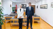 Başkan Tugay, İngiltere Büyükelçisi Morris’i ağırladı