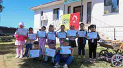 Minik öğrenciler Tarım Okulu’nda doğayla buluştu