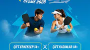 Çeşme’de Pickleball heyecanı: Uluslararası turnuva ve festival peş peşe
