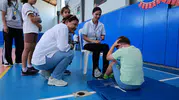 Foçalı miniklerin spor karnesi bilimsel verilerle belirlendi