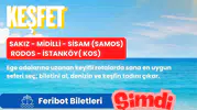 İZDENİZ’den Ege adalarına online feribot bileti kolaylığı