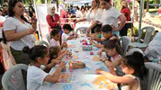 Bornova'da tatil heyecanı zirve yaptı: Büyükpark miniklerle şenlendi