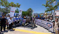 Plajdan 750 kilogram atık toplandı