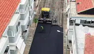 Çamlıca Sokak’ta yol yenileme ve altyapı çalışmaları hız kesmeden sürüyor