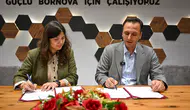 Bornova’da yeşil gelecek için tarihi imza