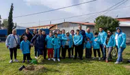 Bornova'nın en özel fidanları toprakla buluştu