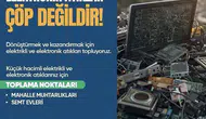 Bayraklı’da Elektronik Atıklar Çöpe Gitmiyor