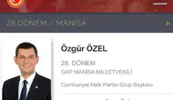 TBMM’nin resmi kayıtlarında Özgür Özel için unvan revizyonu yapıldı
