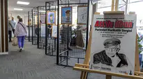 Karşıyaka’da Attila İlhan’ın 100. yaşına özel karikatür sergisi