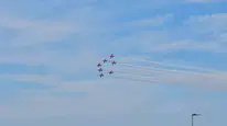 Belçika semalarında Türk rüzgarı: 45 dakikalık nefes kesen performans