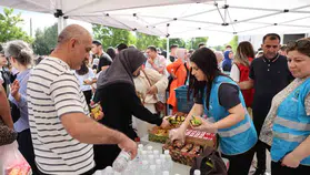 Gençlerin sınav heyecanına Menemen Belediyesi'nden anlamlı dokunuş