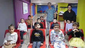 ‘Mutlu Çocuklar’a hayvan sevgisi eğitimi