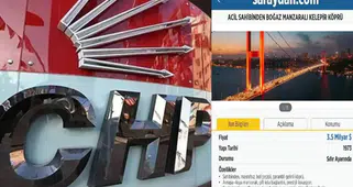 AK Parti'nin köprü özelleştirme iddialarına CHP'den 'satılık ilanlı' protesto: Masrafsız, bol gelirli köprü