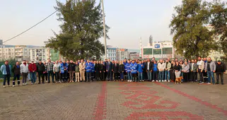 Buca’da sıcak bayramlaşma