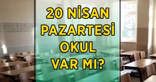 Okullarda yas havası: 20 Nisan Pazartesi günü eğitim devam edecek mi?