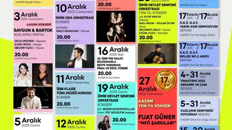 Aralık ayında kentin ritmi sanatla yükseliyor