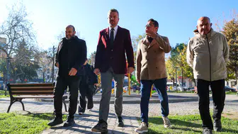 Başkan Görkem Duman, sahada çalışmaları inceledi