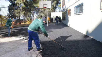 Öğrenciler tatilde, Konak Belediyesi ekipleri iş başında