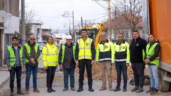 Sarnıç’ta içme suyu yatırımı hızla ilerliyor