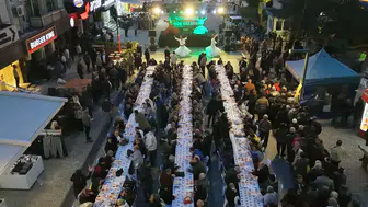 İzmir’in zirvesi Buca’daki iftar sofrasında buluştu