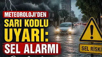 5 İl İçin Sarı Kodlu Uyarı: Kuvvetli Yağış, Sel ve Heyelan Riskine Dikkat
