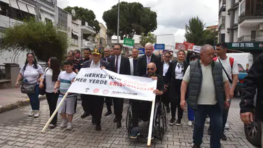 Başkan Pehlivan: Mesele engelleri sevgiyle birlikte aşabilmektir