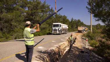 Urla’ya 40 kilometrelik içme suyu hattı